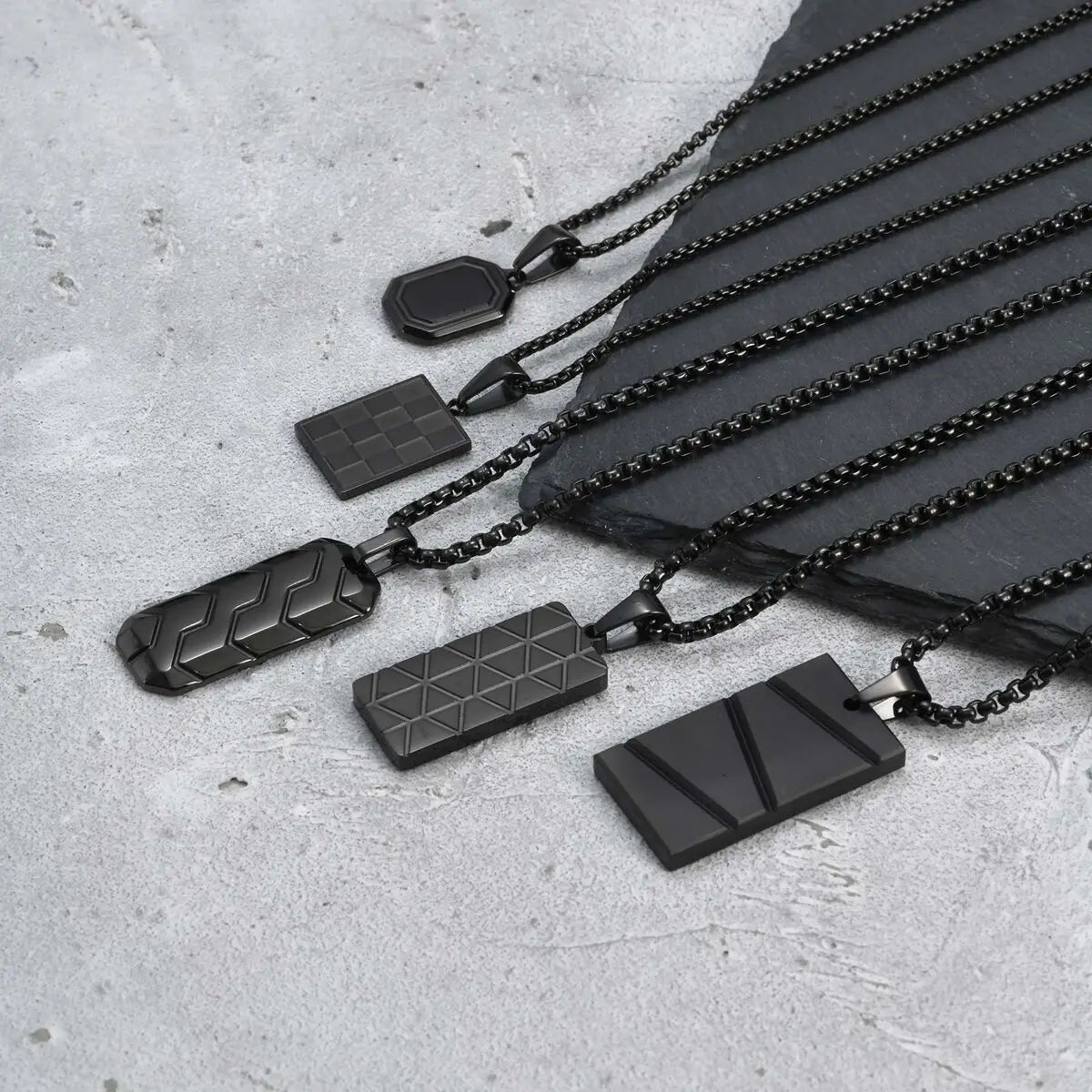 Necklaces for Men, Waterproof Stainless Steel Collar