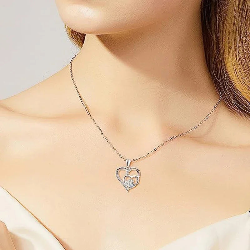 Daily & Wedding CZ Pendant Necklace