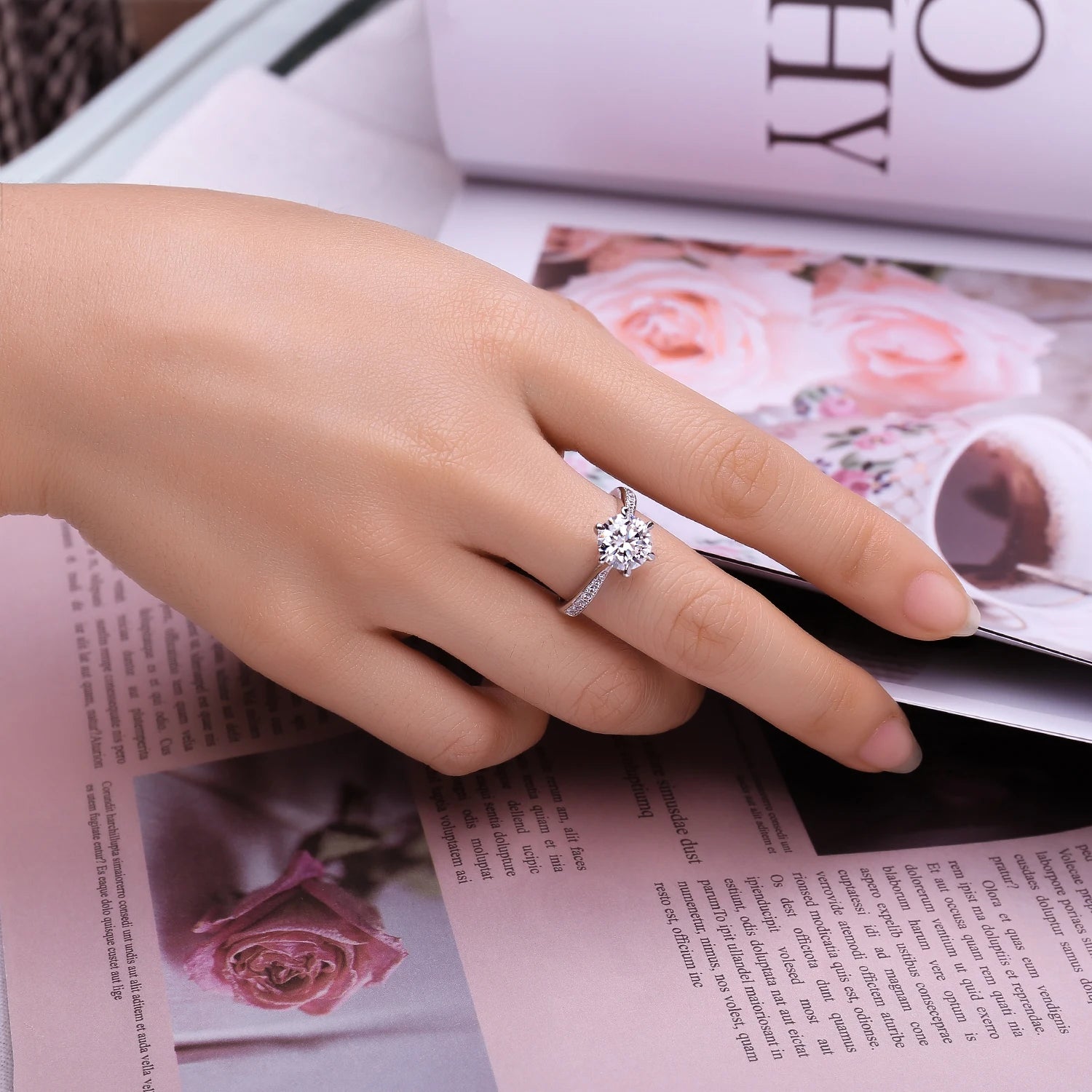 JewelryPalace Moissanite ring